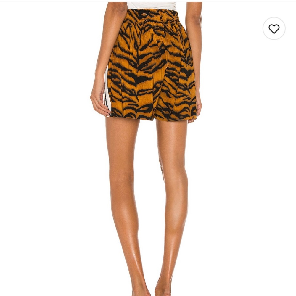 Norma Kamali Shorts with Stripe